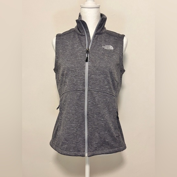 The North Face Women’s Canyon Wall Vest Grey Size Small Full Zip EUC - Picture 1 of 10